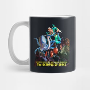 The Octopus of Space Retro Comics Tentacles Vintage Cover Book Mug